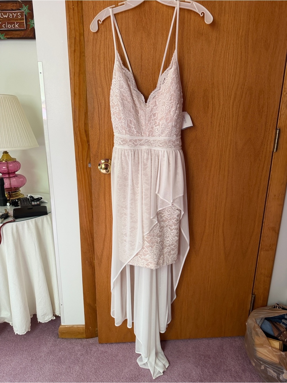 NWT Davids Bridal High Low Dress